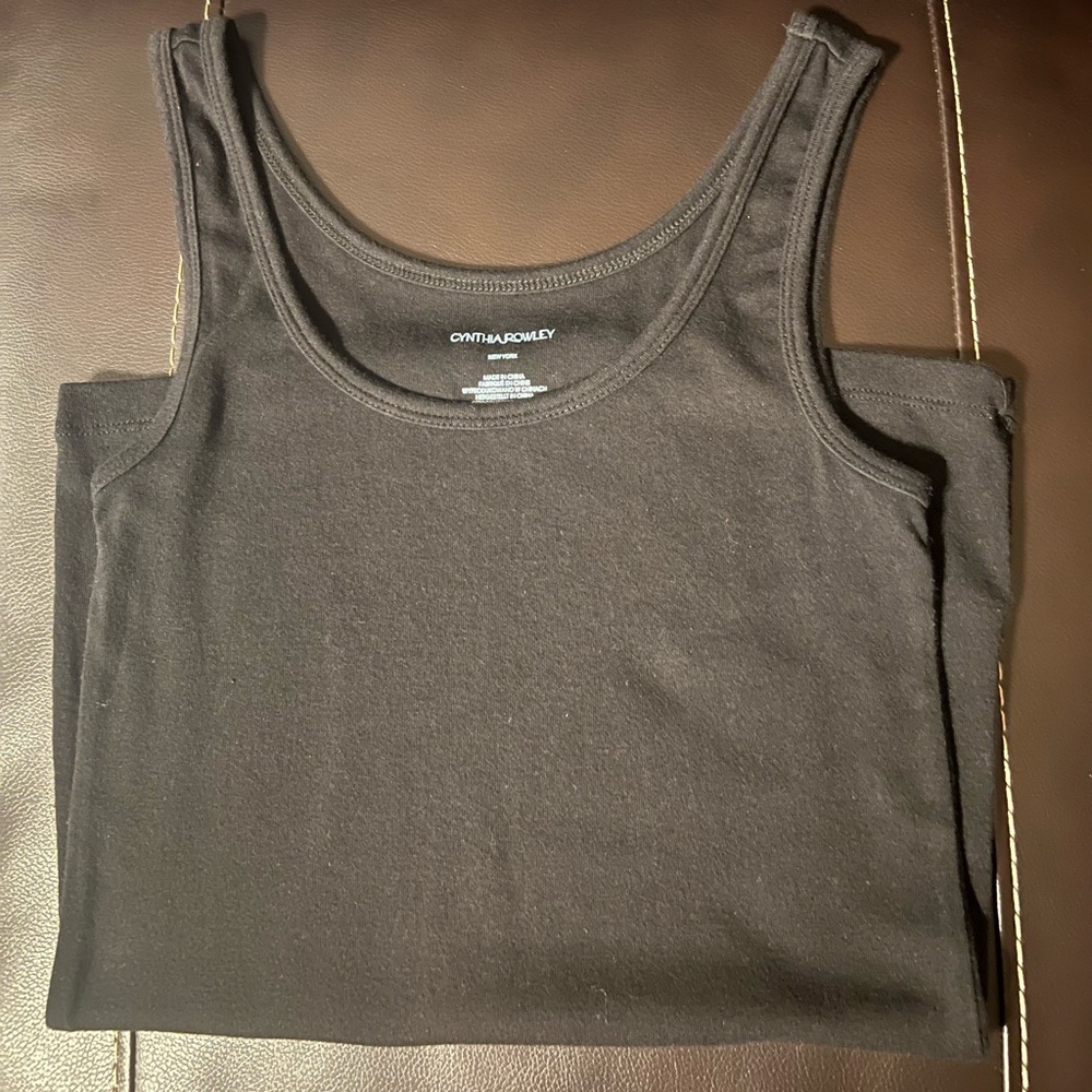 Cynthia Rowley Elegant Black Tee